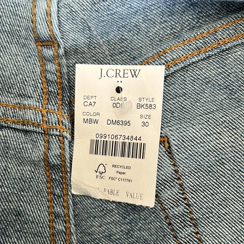 J. Crew high rise classic straight leg vintage jeans BK583 - Picture 4 of 5